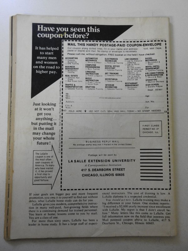 Savage Tales #5 (1974) VG Condition moisture stain