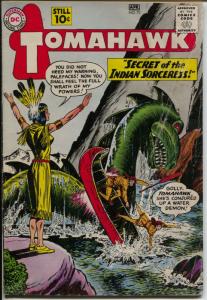 Tomahawk #73 1961-DC-monster cover-horror issue-G