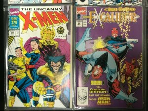 X-MEN 8PC LOT (FN) ASSORTED SERIES!! 1989-91