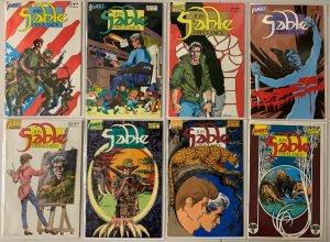 Jon Sable Freelance lot #32-56 Part 2 First Pub 25 pieces average 6.0 (1985-'88)