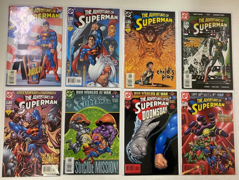 Superman lot #551-598 DC 34 different books 8.0 VF (1997-2002)