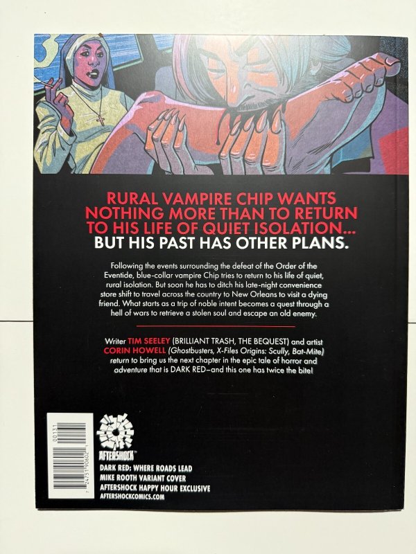 Dark Red # 1 NM Rooth Happy Variant Cover Aftershock Mag Size Comic Book 1 J404