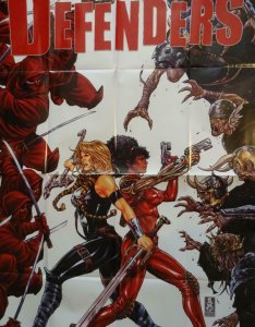 FEARLESS DEFENDERS Promo Poster, 24 x 36, 2012, MARVEL, Unused 277