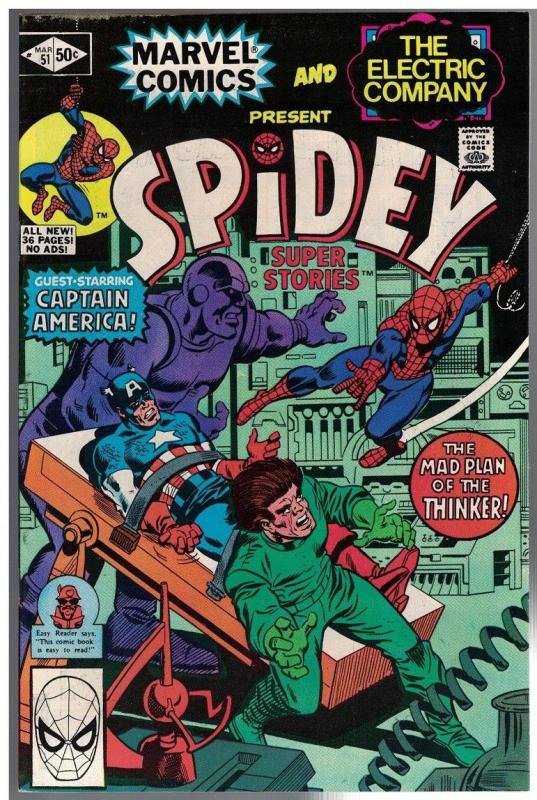 SPIDEY SUPER STORIES 51 VG-F  Mar. 1981