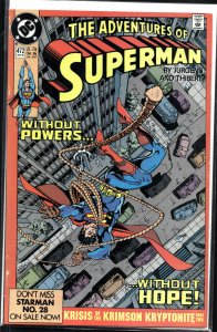Adventures of Superman #472 (1990) Superman