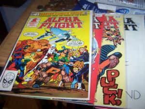 alpha flight comic lot 98 issues 1-122 +annuals 1st lady deathstrike+jim lee