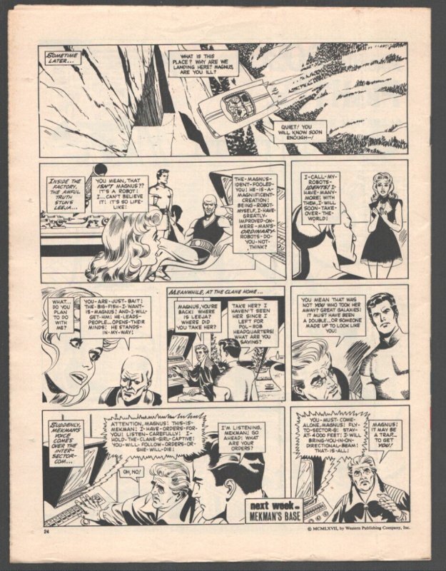 TV Tornado #19 1967-British-Man From UNCLE-Phantom-Saint-Tarzan-Superman-Lone...