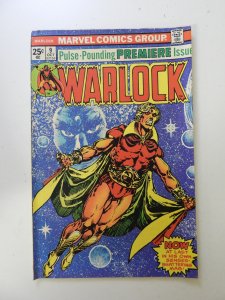 Warlock #9 (1975) VG+ condition moisture damage