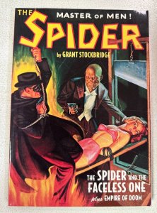 Spider Master of Men Faceless One Empire Doom Bold Venture 8.0 VF Pulp Reprint