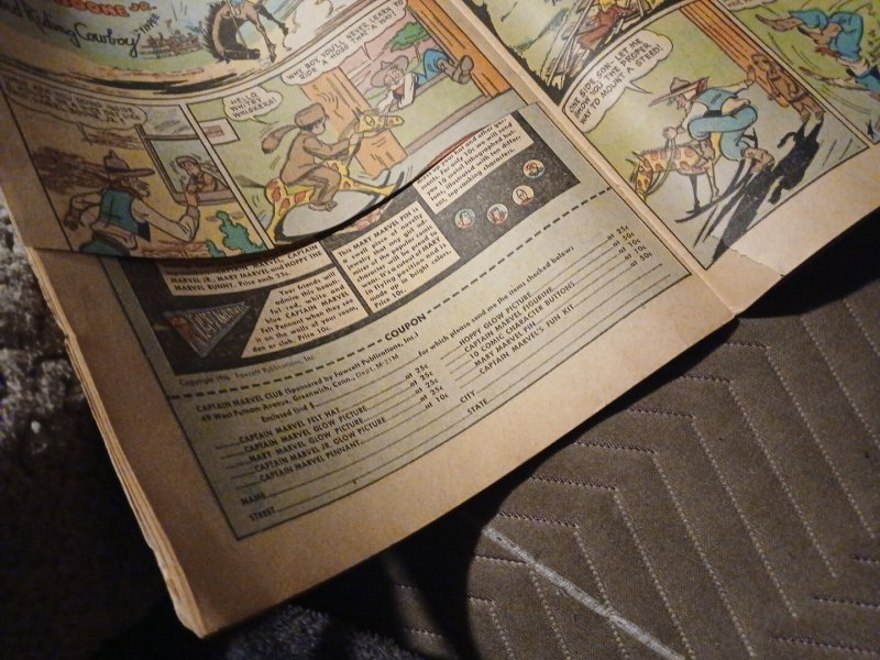 Whiz Comics 81 Fawcett Comics 1946 Captain Marvel