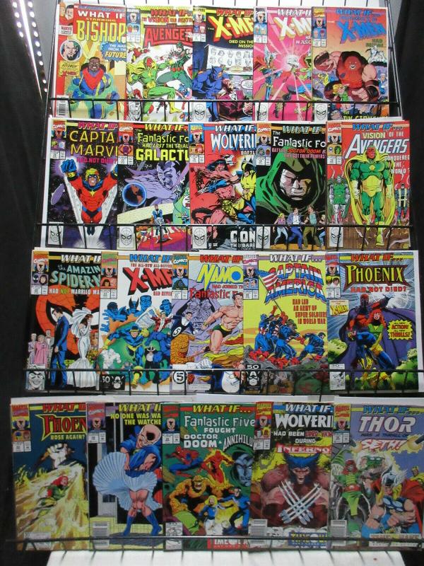 What If (Marvel v2 1989) #5-43 Lot of 24Diff Multiverse Tales! Uatu's Spoils