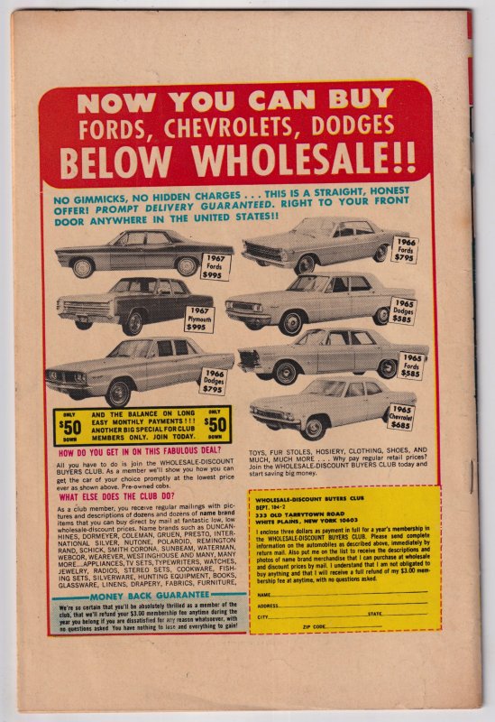 Ghostly Tales #66 (1968) Mr. Dedd