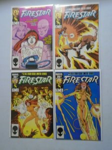 Firestar set #1-4 Direct edition 6.0 FN (1986)