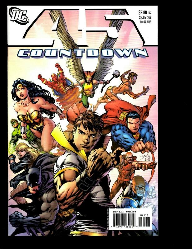 12 Countdown Final Crisis DC Comics # 51 50 49 48 47 46 45 44 43 42 41 40 EK14 