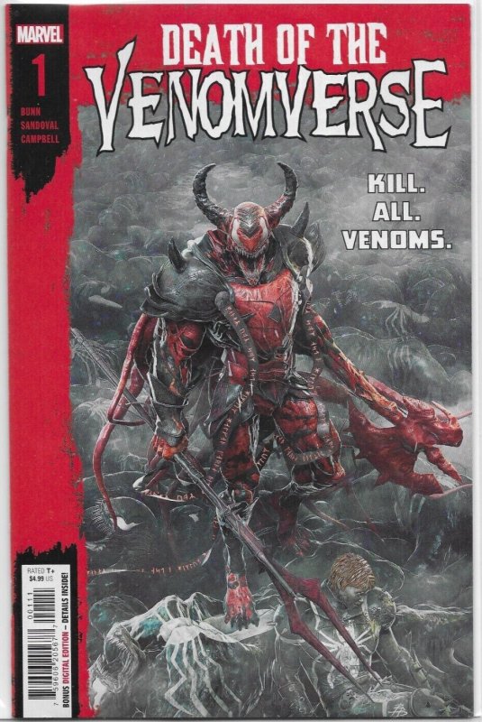 Death of the Venomverse #1 (of 5) Comic Book 2023 - Marvel