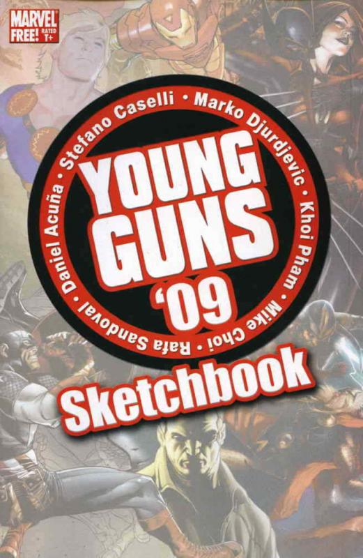 Young Guns Sketchbook #2009 VF; Marvel | save on shipping - details inside