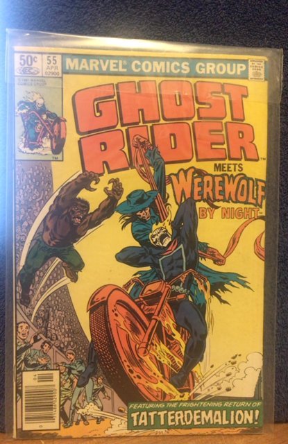 Ghost Rider #55 Newsstand Edition (1981)