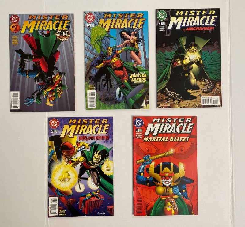 Mister Miracle #1 - 5 Lot Of 5 - 1 2 3 4 5