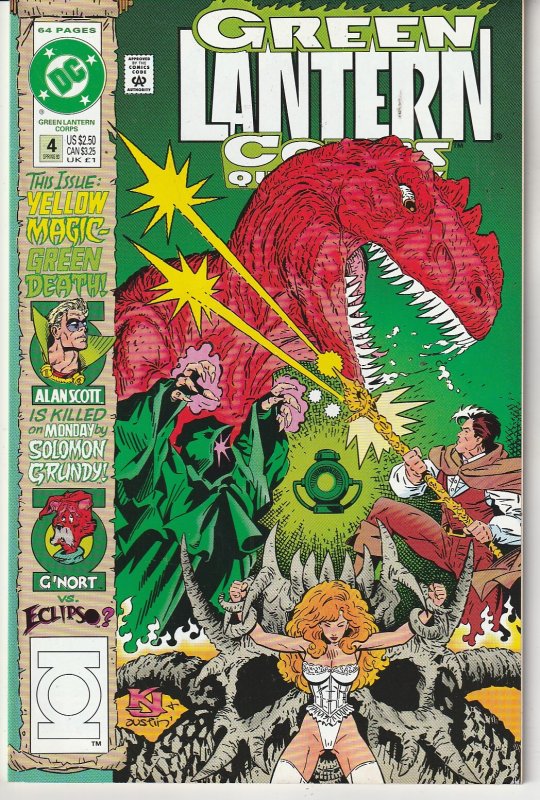 Green Lantern Corps Quarterly #4 (1993)