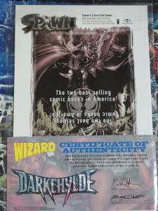 Darkchylde #1/2 (Wizard/Image) with Certificate of Authenticity BAD GIRL classic