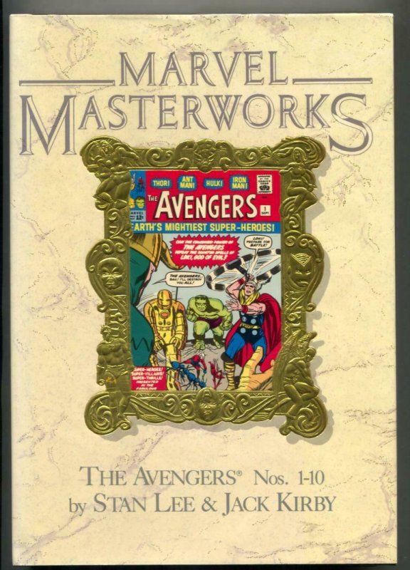 Marvel Masterworks Avengers #1-10 1st print hardcover