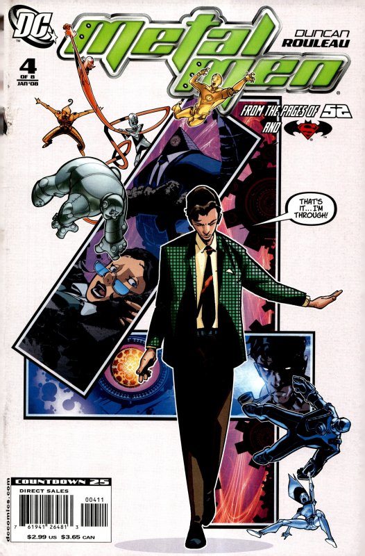 Metal Men #4 (2008) Metal Men