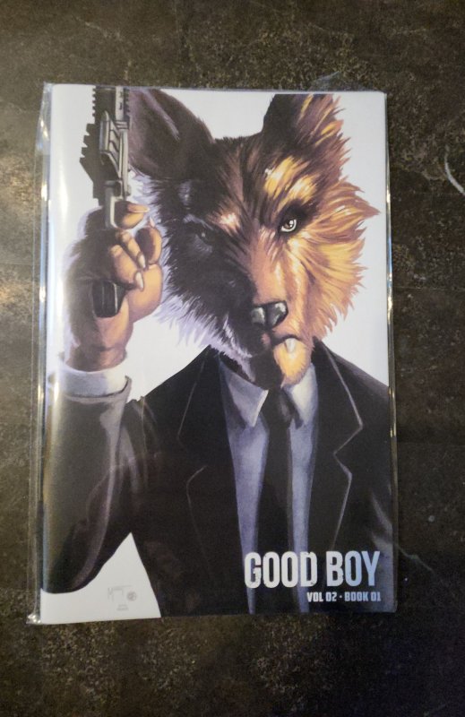 Good Boy #1 Clan McDonald Variant Cover! Punisher!