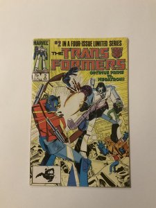 Transformers 2 Good- Gd- 1.8 Cover Detached Marvel