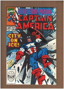 Captain America #372 Marvel Comics 1990 FALCON Ron Lim NM -9.2