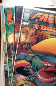 Set Freak Force #1 thru 15 (1993)
