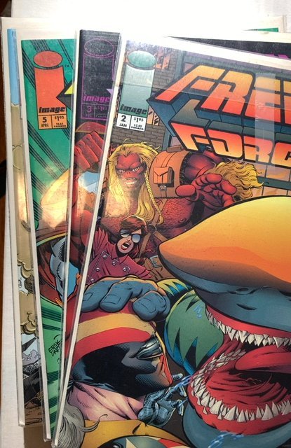 Set Freak Force #1 thru 15 (1993)