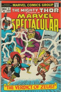 Marvel Spectacular #2 ORIGINAL Vintage 1973 Marvel Comics Thor Hercules Zeus