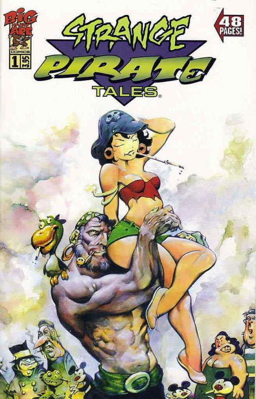 Strange Pirate Tales #1 VF; Big Hairy Ape | save on shipping - details inside