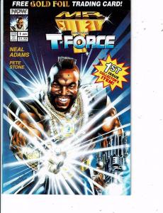 Lot Of 2 Comic Books Adventures of Misty #5 and New Mr T T-Force #1  MS12