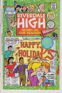Archie Comic Series! Archie's Riverdale High! Issue #4! 