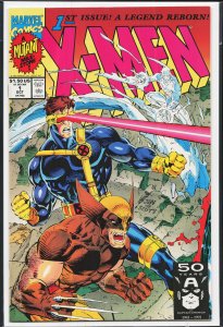 X-Men #1 Wolverine and Cyclops Cover (1991) X-Men [Key Issue]
