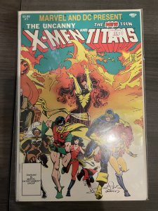 Marvel & DC Present featuring The Uncanny X-Men & The New Teen Titans #1 (1982)