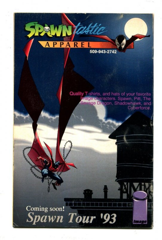 Spawn #6 - Newsstand Edition /  1st App Overtkill + Tony Twist (6.5/7.0) 1992