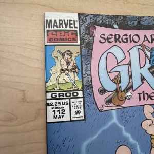 Groo The Wanderer #112 Marvel Epic Comics (May, 1994) 9.2 NM- White Pages
