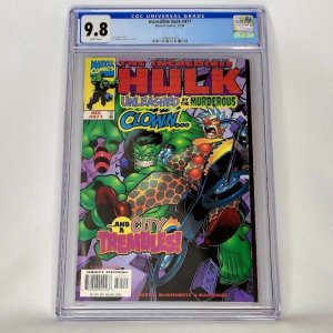 Incredible Hulk 471 Marvel 1998 CGC 9.8 Ed McGuinness Joe Casey Top Census Grade