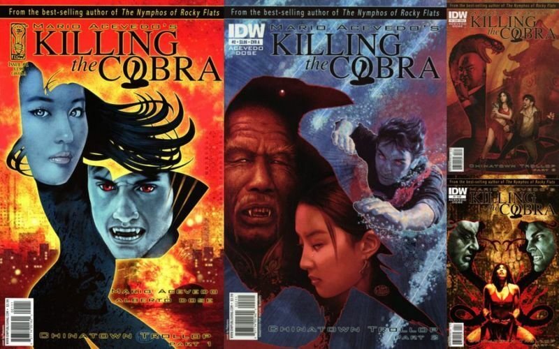 Killing the Cobra: Chinatown Trollop #1-4 Cover A Set