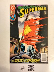 Superman # 75 NM 4th Print DC Comic Book Death Of 21 J240