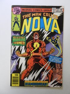The Man Called Nova #22 (1978) FN- condition stamp on back cover