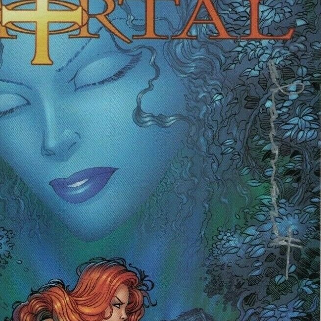 More Than Mortal #1 VF/NM variant signed by Sharon Scott + Steve Firchow - Liar 