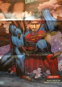 SUPERMAN #32  Promo Poster, 22 x 34, 2014, DC Unused more in our store 536