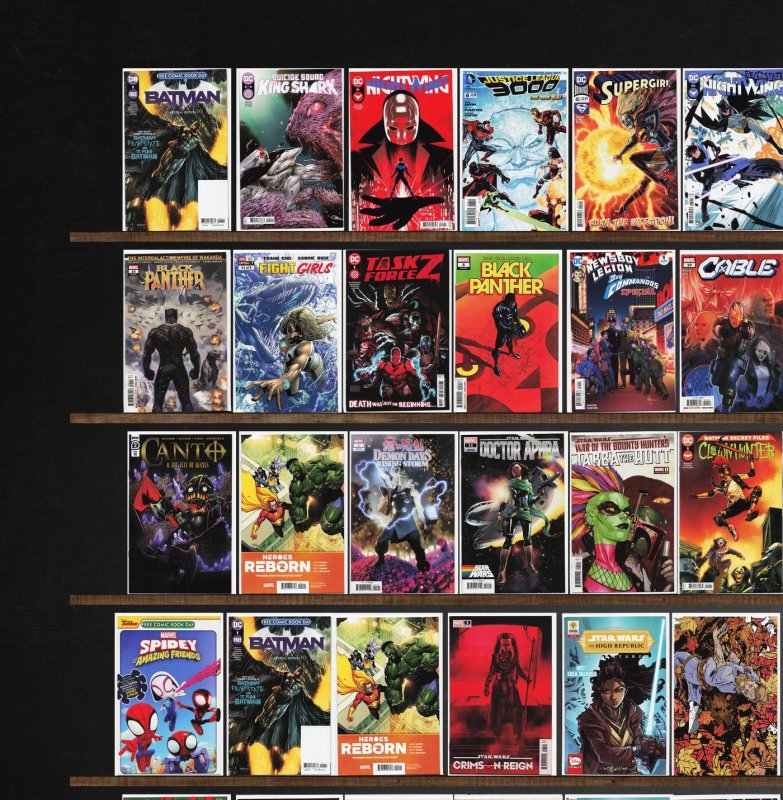 Huge Lot 160+ Comics with The Spectacular Spider-Man, Batman & More!