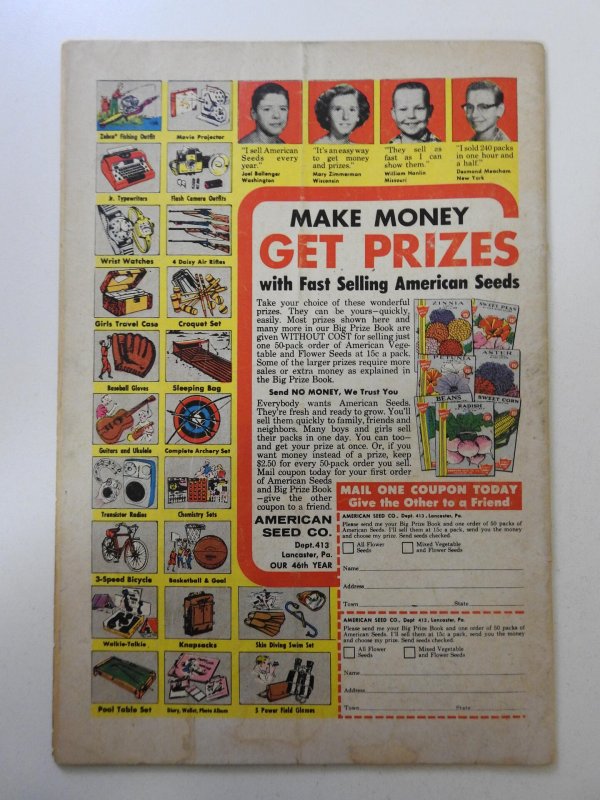 Superman #168 (1964) GD/VG moisture stain, centerfold detached bottom staple