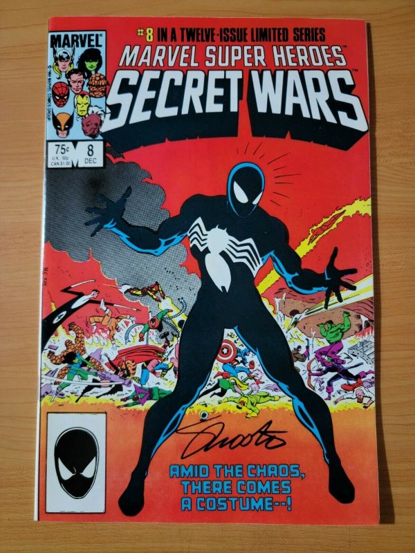 Marvel Super Heroes Secret Wars #8 Signed Jim Shooter ~ NEAR MINT NM ~ 1984