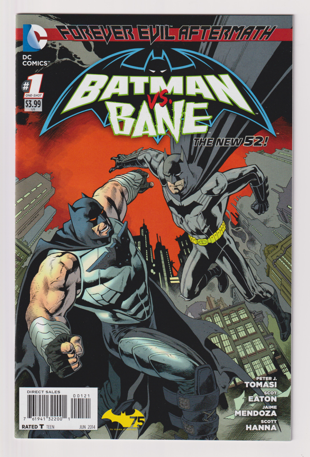 DC Comic! Forever Evil Aftermath! Issue #1! Batman vs. Bane! | Comic Books  - Modern Age, DC Comics, Batman, Superhero / HipComic