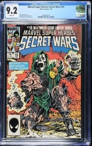 Marvel Super Heroes Secret Wars #10 1985 CGC 9.2 White Pages 019